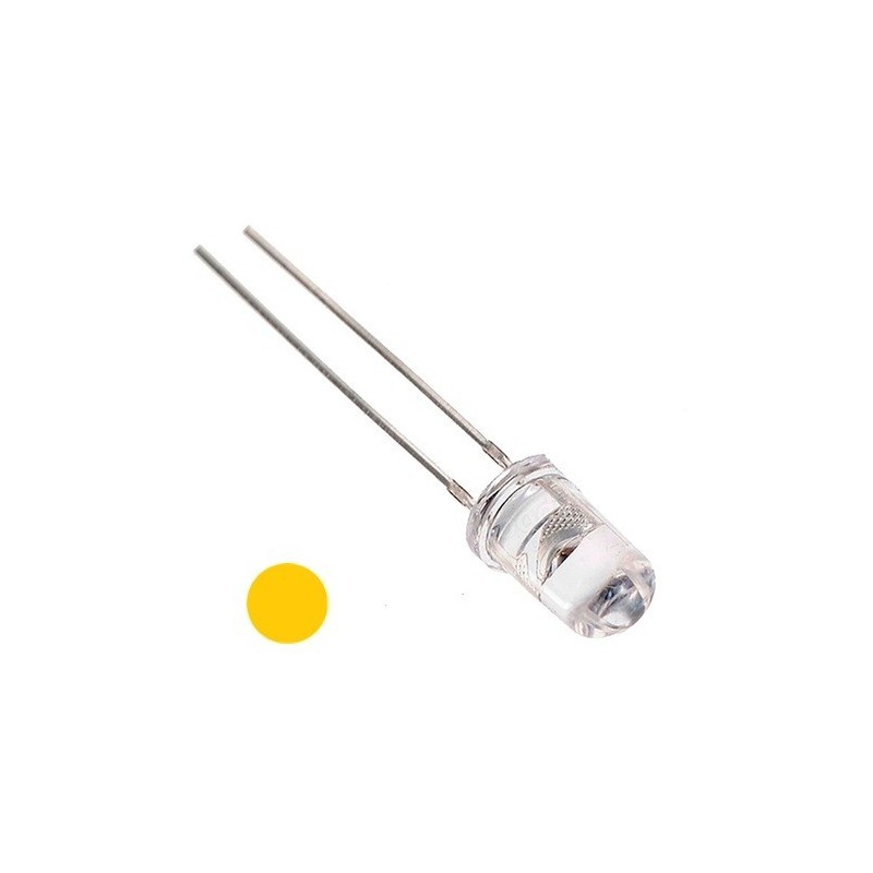 Led 5mm ultrabrillante amarillo