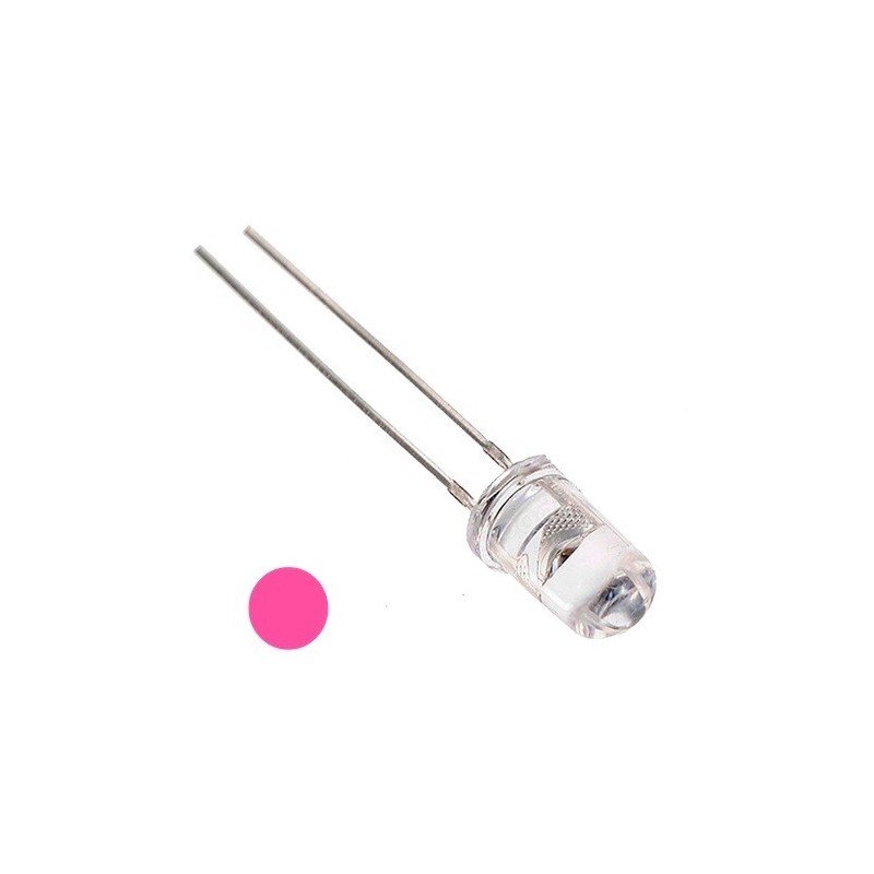 Led 5mm ultrabrillante rosa