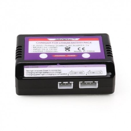 Cargador de baterias LiPo LK-1008D 2S y 3S