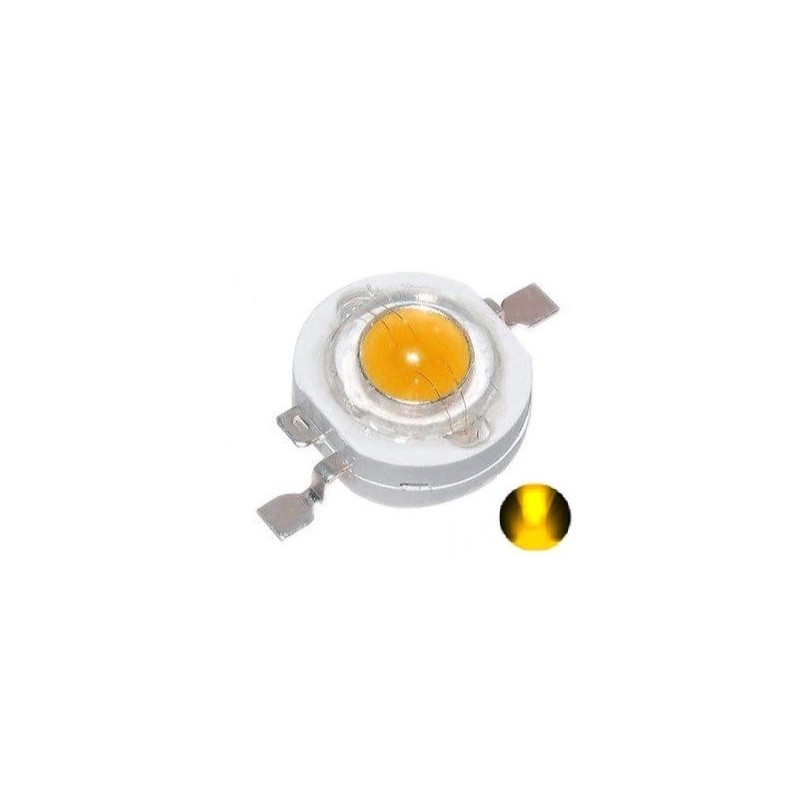 Led de potencia 1 W color amarillo