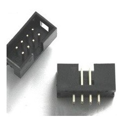 Conector IDC 8 (4X2) MACHO 2.54mm.