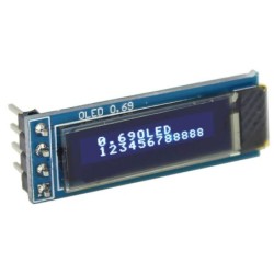 Display Oled 0.69 I2C OLED...