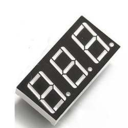 Display triple 7 segmentos...