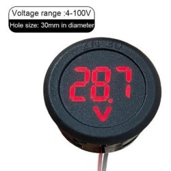 Voltí­metro circular...