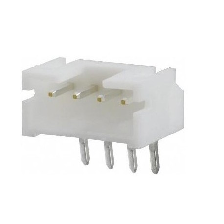 Conector JST 2mm 4 posiciones en ángulo.