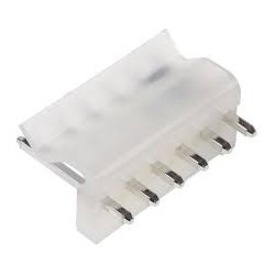 Conector macho  MOLEX serie VH 6 pines 3.96mm