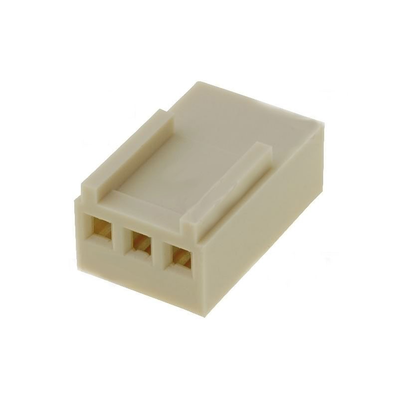 Conector Molex 2.54mm 3 posiciones hembra