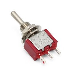 Switch toggle DPDT (on-off-on) 3 pines