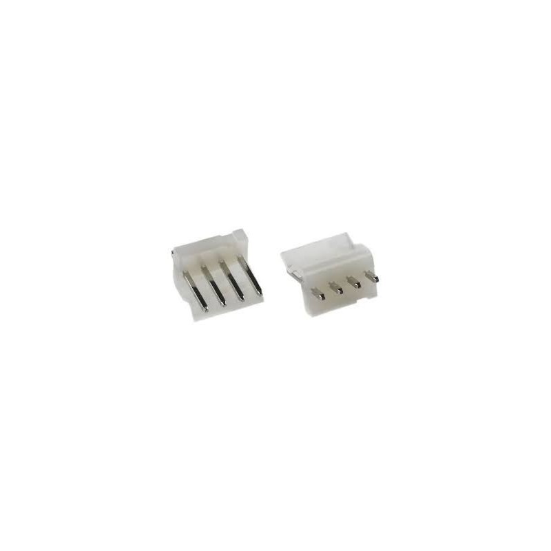 Conector macho MOLEX serie VH 4 pines 3.96 mm