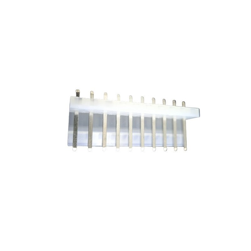 Conector macho MOLEX serie VH 10 pines recto 3.96 mm