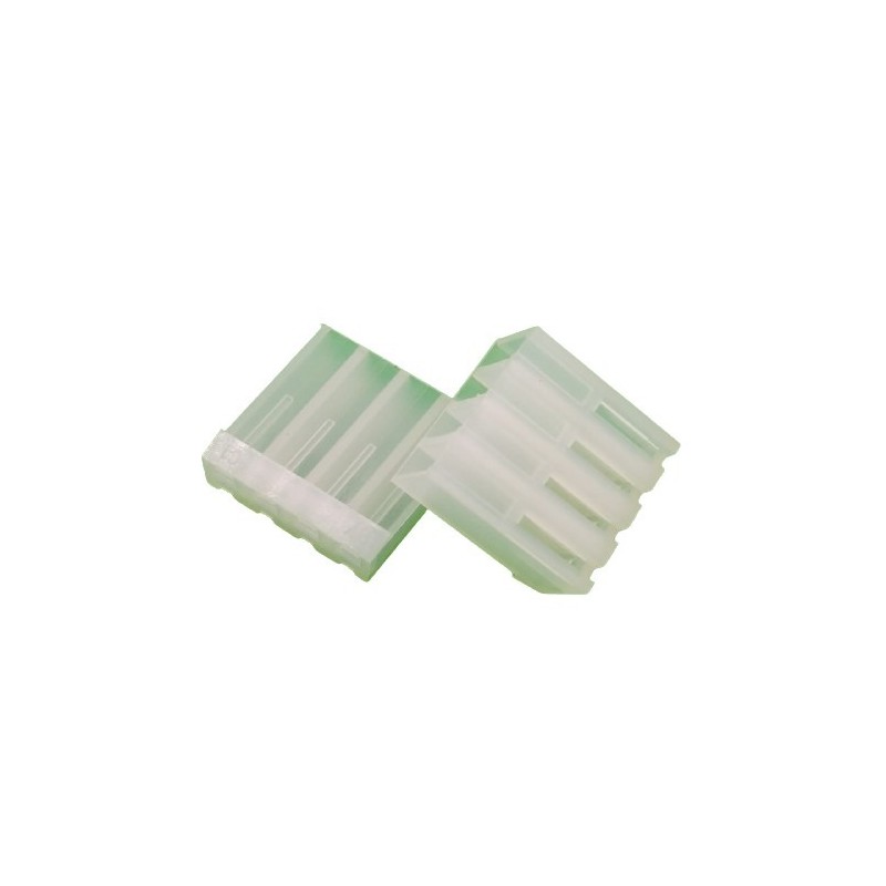 Conector Molex 4 posiciones 3.96 mm hembra