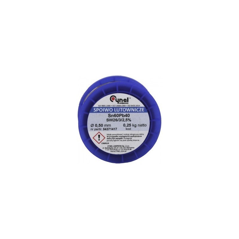 Rollo de soldadura 0.5mm 100g.