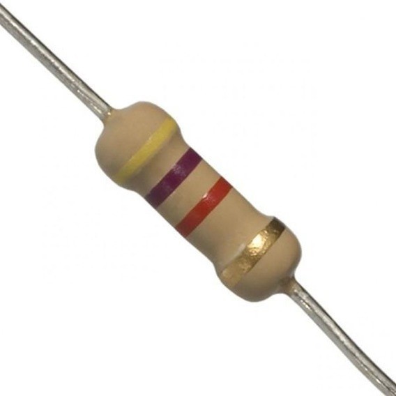 RESISTENCIA DE 47 OHMS A 1/2W 29347 - SYSCOM