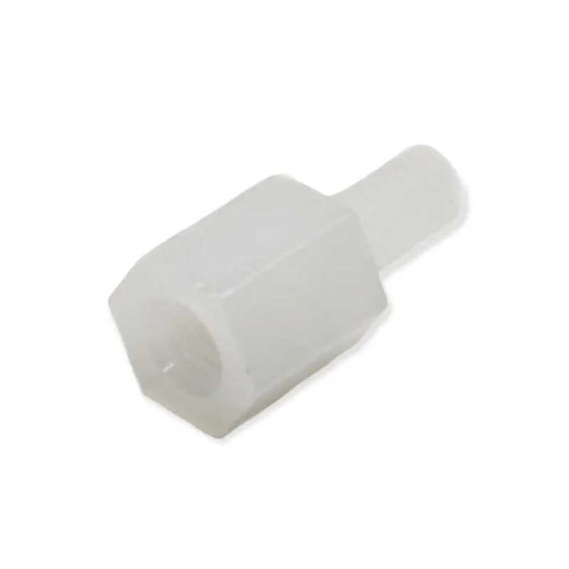 Espaciador Standoff macho Plástico M2.5x 5+5mm