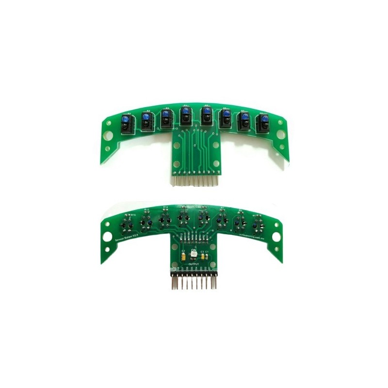 Sensor BALAM V2.0 (Para seguidor de lí­nea) 8 sensores