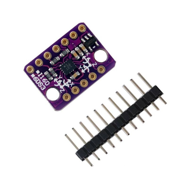 Acelerómetro y giroscopio de 3 ejes BMI160