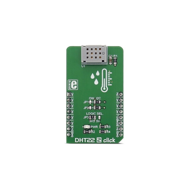 Tarjeta DHT22 2 Click MIKROE-2818