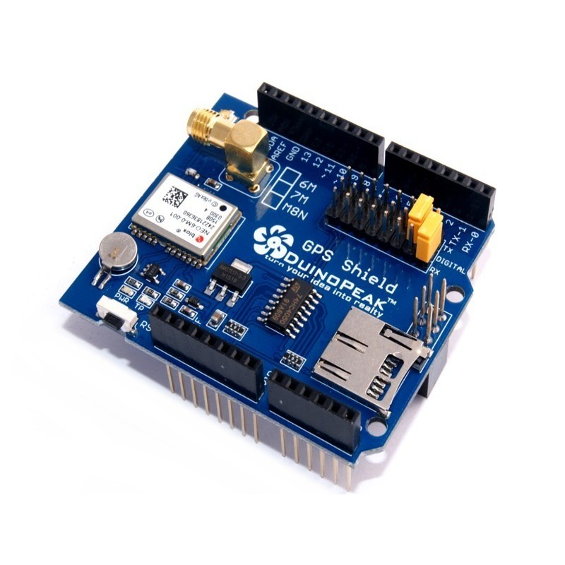 GPS shield NEO-6M ublox con antena