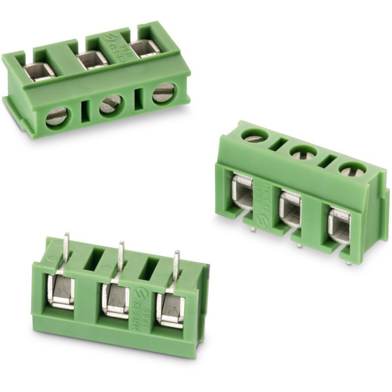 Terminal de bloque hembra recto 3 posiciones 7.5mm WR-TBL (691137910003)