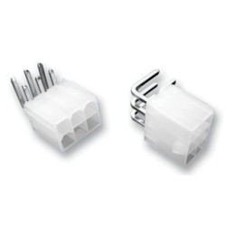 Conector rectangular macho...