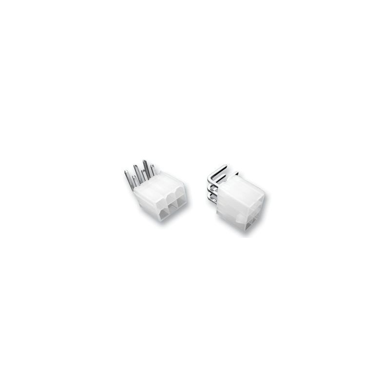Conector rectangular macho con pines en ángulo 4.2mm 6 posiciones (3x2) (64900629522)