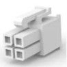 Conector rectangular hembra 4.2mm 4 posiciones (2x2)