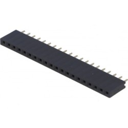 Header hembra 2.54mm 20X1...