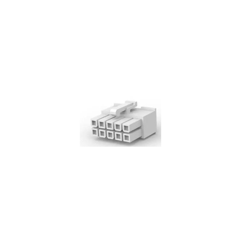 Conector rectangular 4.2mm 10 posiciones (5x2) hembra