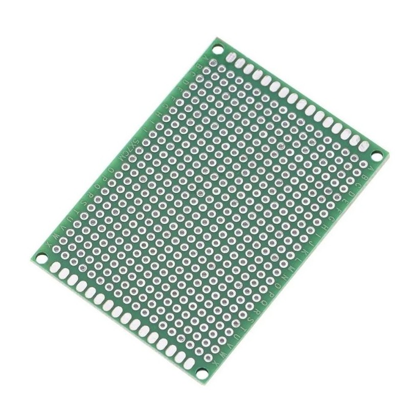 Placa Fenólica Perforada con Doble Cara 5x7cm