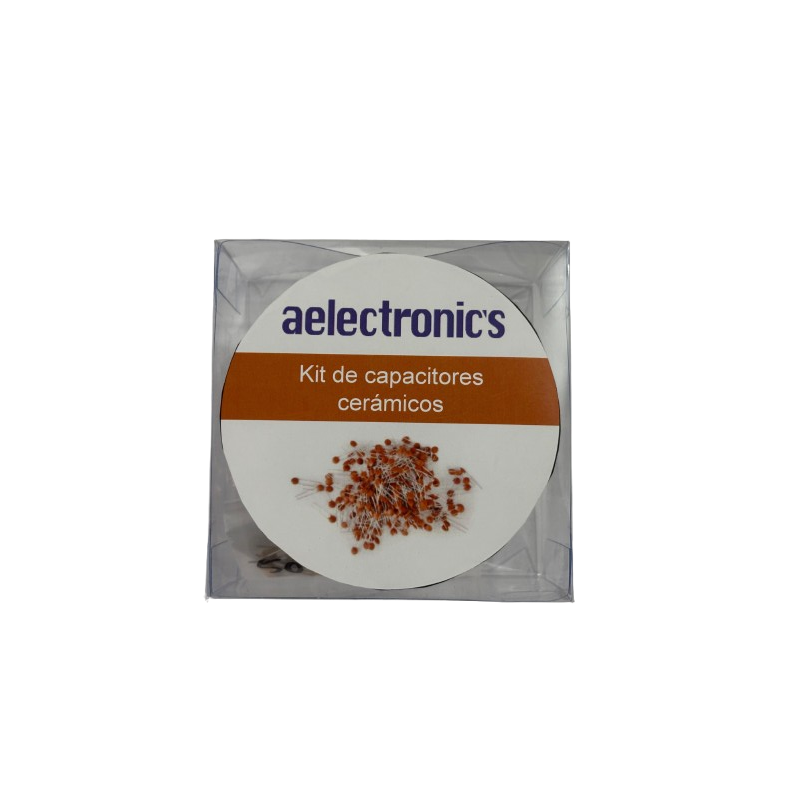 Kit de capacitores cerámicos (100 pzas.)