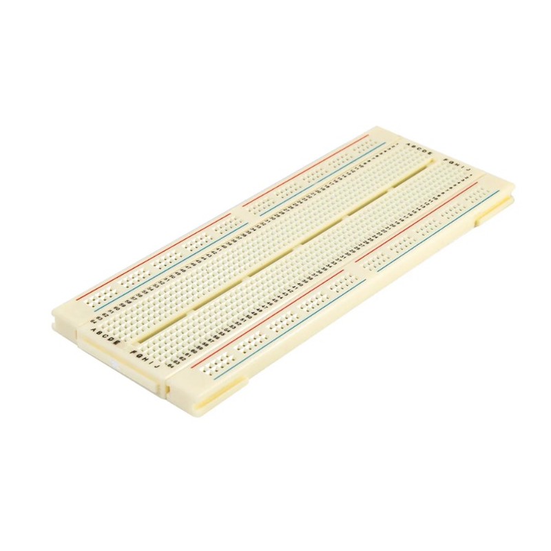 Protoboard 840 puntos 2 tiras deslizables