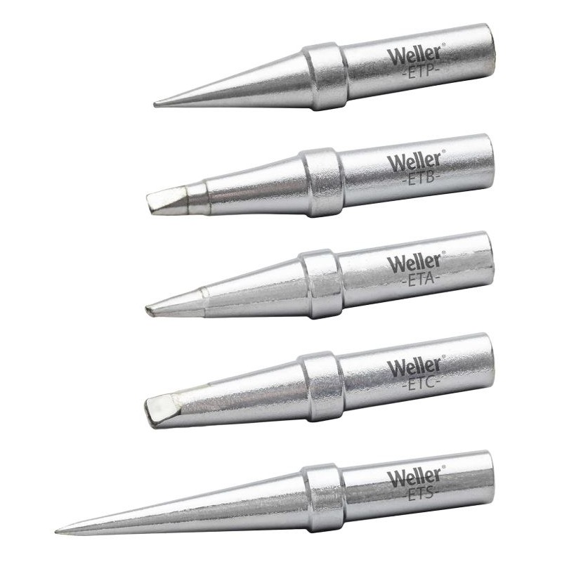 Juego de 5 puntas para cautín WELLER ETSET-5