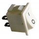 Rocker switch blanco