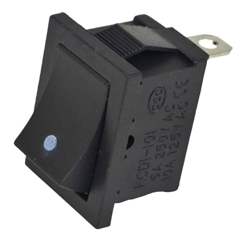 Rocker Switch momentáneo 2 posiciones 25x14mm