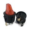 Rocker switch con palanca iluminada color rojo