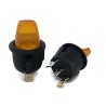 Rocker switch con palanca iluminada color amarillo