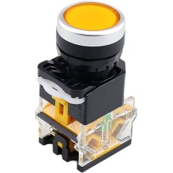 Botón pulsador redondo...