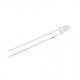 Led 3mm opaco blanco