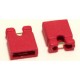 Jumper clip color rojo 2.54mm