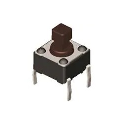 Push button vastago cuadrado 6x6 mm