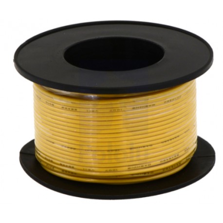 Carrete con 12 metros de cable VERDE calibre 20 AWG (Pololu 2655)