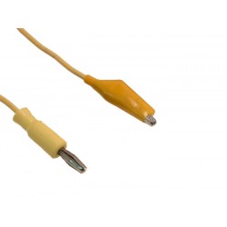 Cable Banana-Caiman AMARILLO.