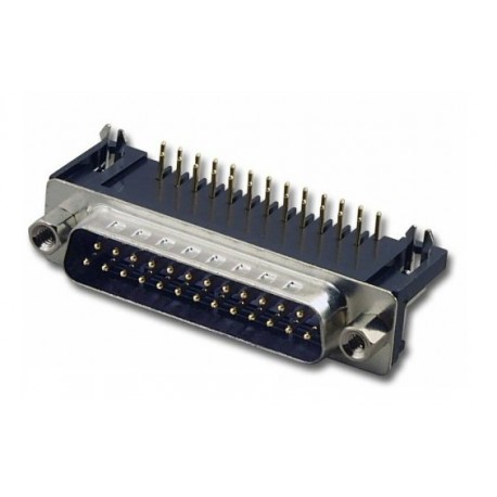 Conector para PCB DB25 macho.