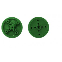 Polea para motor amarillo (Verde) 30.11 x 6.67 mm