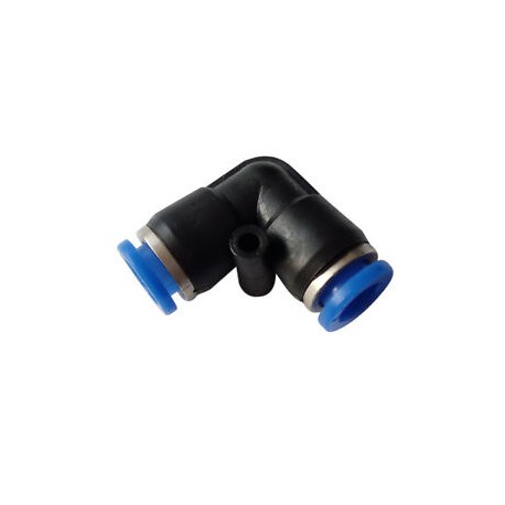 Conector cople neumático 6mm recto