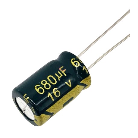 Capacitor electrolítico Th 680uF 16V