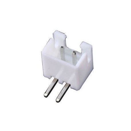 Conector JST 2P. 2.54 mm Macho en ángulo