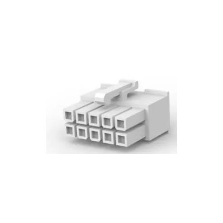 Conector rectangular 4.2mm 10 posiciones (5x2) hembra