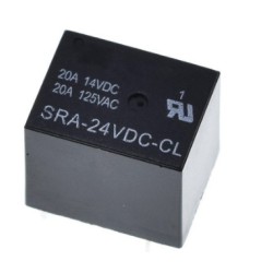 Relevador SRA-24VDC-CL 24V SPDT 20A