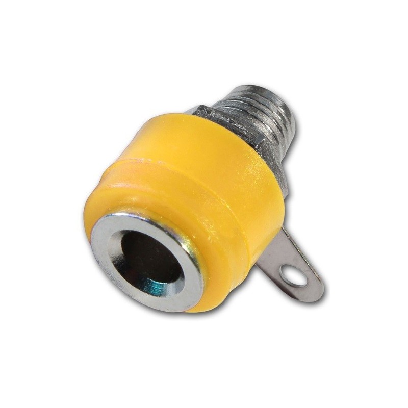 Jack banana amarillo 4 mm